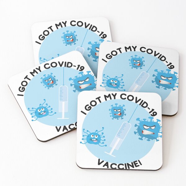 Item preview, I've Been Vaccinated, Vaccinated Check, I Got My Covid-19 Vaccine Cute designed and sold by ladylaughprints.