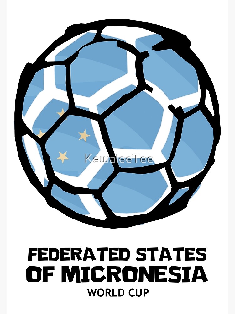 Impression photo « Drapeau de pays de football des États fédérés de