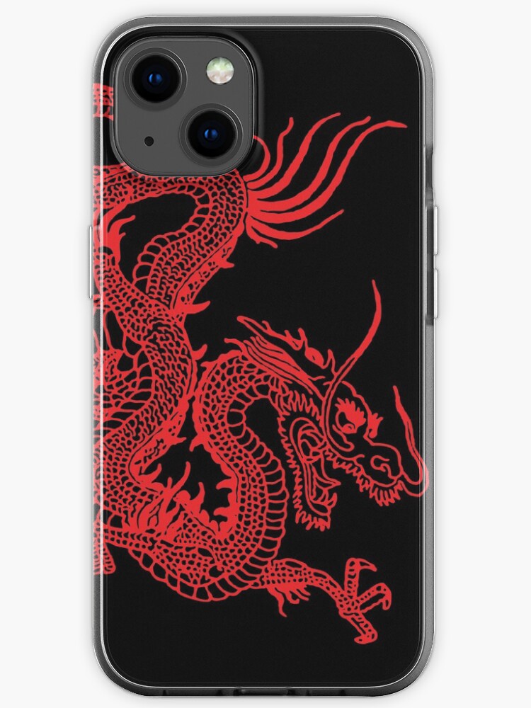 red dragon iphone case