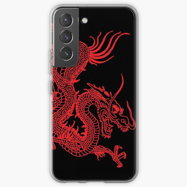 Red Chinese Dragon Samsung Galaxy Soft Case