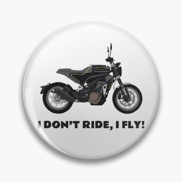 Item preview, I Don't Ride, I Fly! Supermoto Husqvarna 401 designed and sold by WiredDesigns.