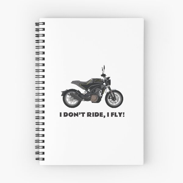 Item preview, I Don't Ride, I Fly! Supermoto Husqvarna 401 designed and sold by WiredDesigns.