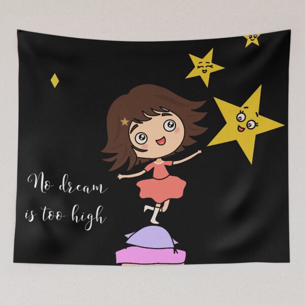 Item preview, No dream is too high designed and sold by Mermaidssparkle.
