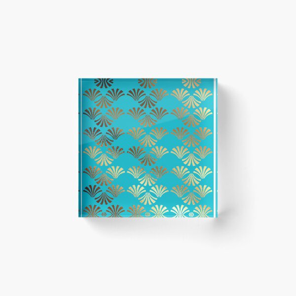 Item preview, Art Deco sky blue designed and sold by Steffen Gierok.