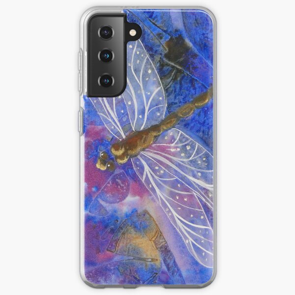 Dragonfly Watercolour Samsung Galaxy Soft Case