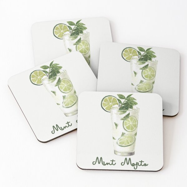 Item preview, Mint mojito watercolor  designed and sold by Nyanko-Sempai.