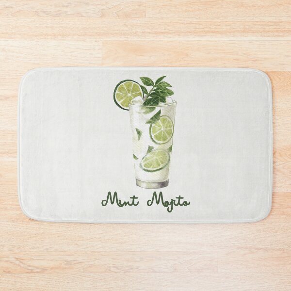 Item preview, Mint mojito watercolor  designed and sold by Nyanko-Sempai.