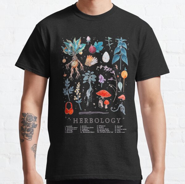 Herbología Harry Plantas Camiseta clásica