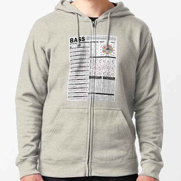 Guitare Bass Paysage Arbres lac réflexion Adulte Sweat Capuche Guitare Bass Paysage Arbres lac réflexion Adulte Sweat Capuche