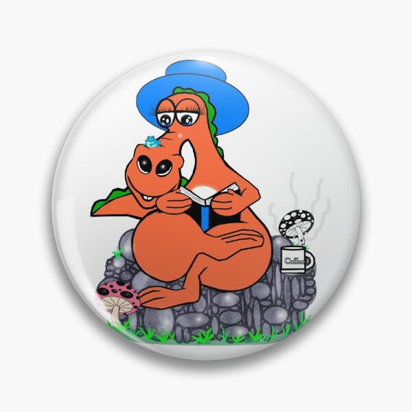 Item preview, Diligent research - Hardworking Dinosaur  designed and sold by Shirley cute art .