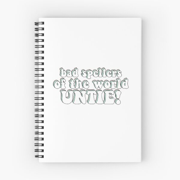 Item preview, bad spellers of the world untie designed and sold by griffics.