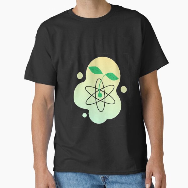 Item preview, Synthetic Biology Plant Sprouting Atom Green designed and sold by sunnySaraV.