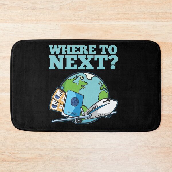 Item preview, Where to Next Globetrotter Humor designed and sold by Moonpie90.