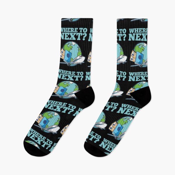 Item preview, Where to Next Globetrotter Humor designed and sold by Moonpie90.