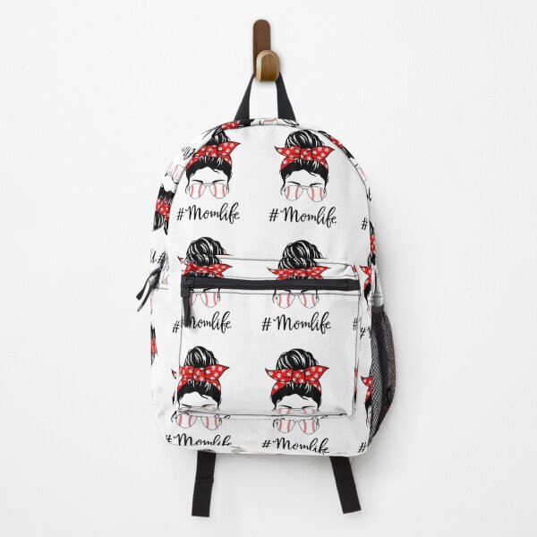 Item preview, Mom Life Baseball Softball Women Mothers Day Messy Bun Funny designed and sold by familyarts.
