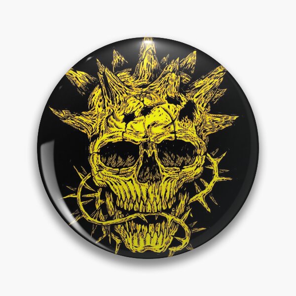 Item preview, yellow skull unique designed and sold by artomazo.