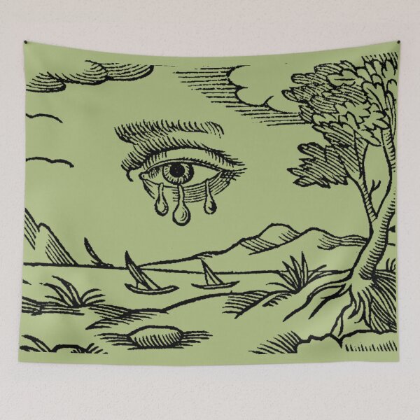 Item preview, Crying eye designed and sold by OroboroCustom.