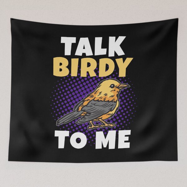Item preview, Talk Birdy To Me designed and sold by Moonpie90.