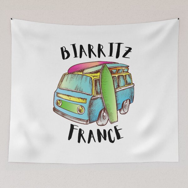 Item preview, biarritz surf beach france designed and sold by mikoala50.