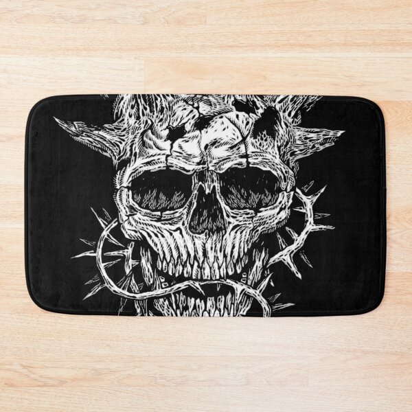 Item preview, white skull unique designed and sold by artomazo.