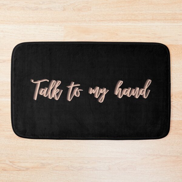 Item preview, TALK TO MY HAND, FUNNY MEME, INTROVERT designed and sold by Happy  Soul Store.