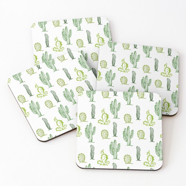 Item preview, Hand Drawn Cactus Pattern designed and sold by SoccaTamam.