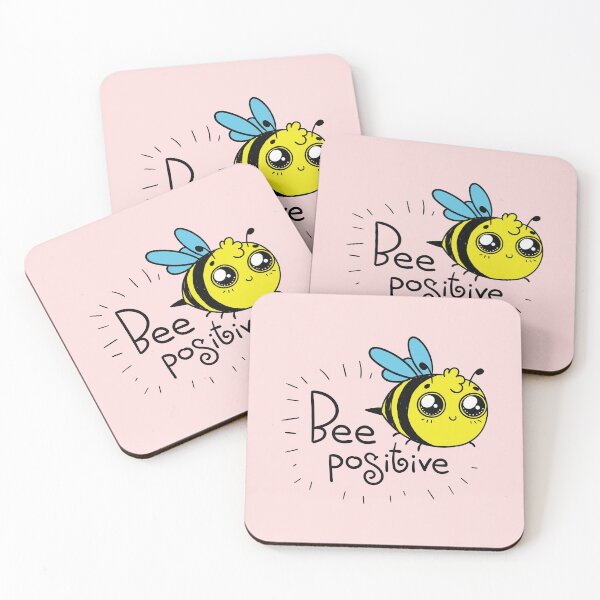 Item preview, Bee Postive - Cute Wholesome Bee - Kawaii designed and sold by Exertion.