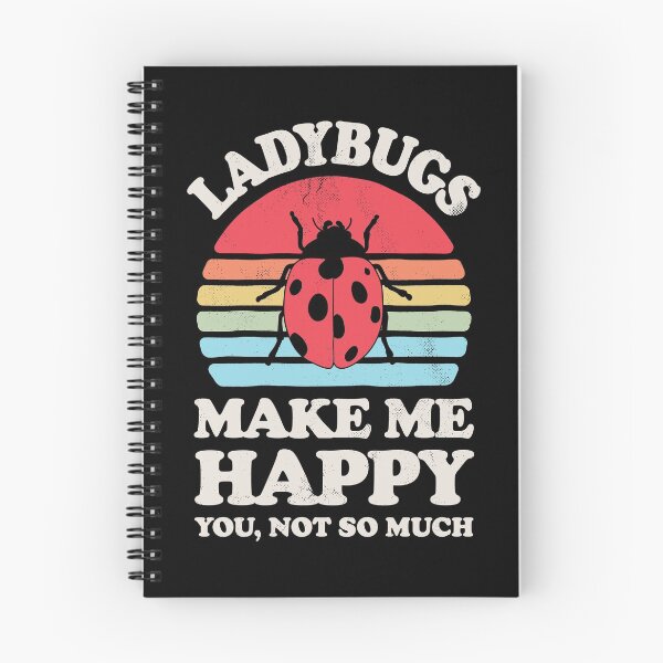 Item preview, Ladybugs Make Me Happy Sunset Retro Shirt for Men Women Boys Girls Kids Bug Lover Gifts designed and sold by LiqueGifts.