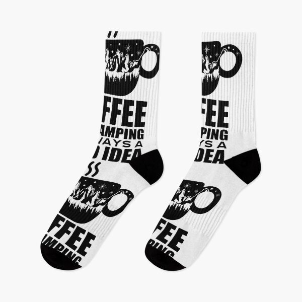 Item preview, Coffee And Camping Is Always a Good Idea designed and sold by GravitiTees.