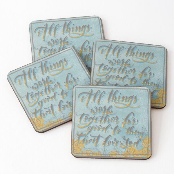 Item preview, All things work together for good - Romans 8:28 designed and sold by rooandjoo.