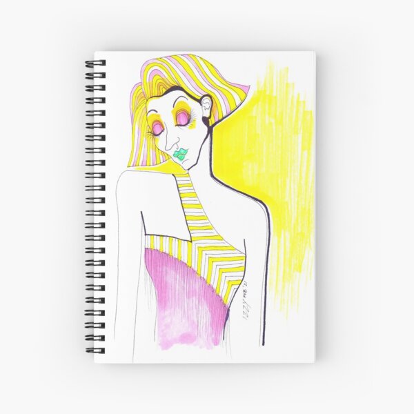 Shy Shirley Spiral Notebook
