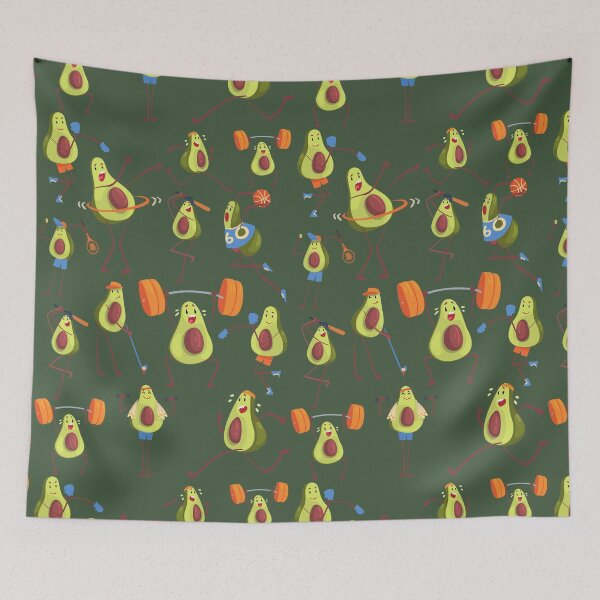 Item preview, Workout Avocados designed and sold by Ashstone23.