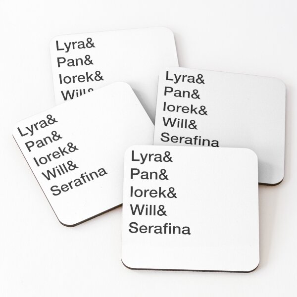 Item preview, His Dark Materials Character Names designed and sold by Inti-Inti.