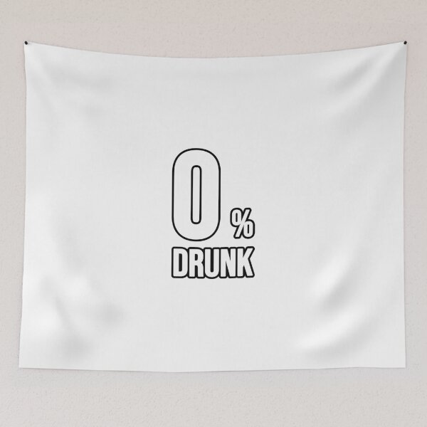 Item preview, 0% drunk designed and sold by TopsellerShirts.