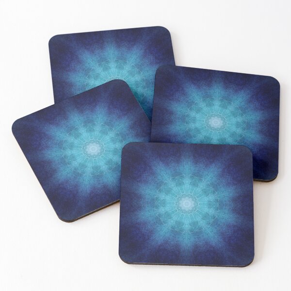 Item preview, Patterned Starburst In Shades Of Blue designed and sold by Heathermarie321.