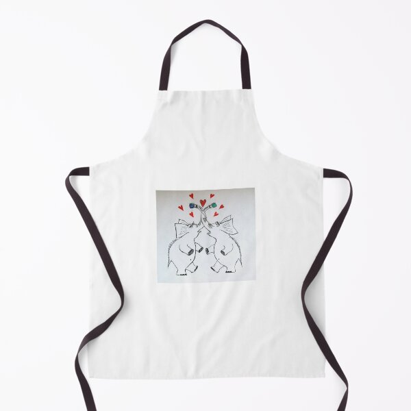 Item preview, Elephant in love with intertwined trunk designed and sold by Olga Kydryavskaya.