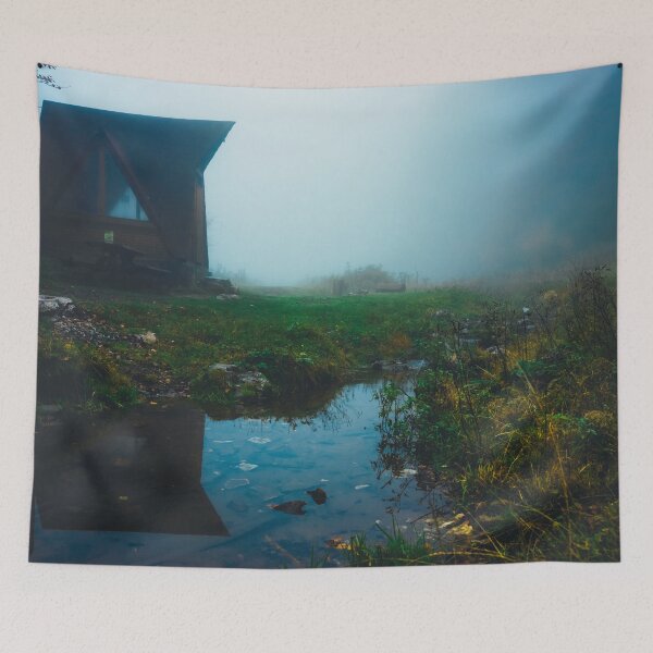 Item preview, Mountain hut designed and sold by viknitov.