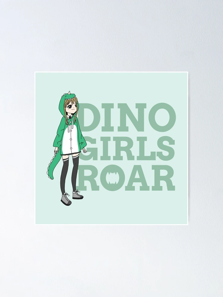 Buy Nos - Eat Anime Repeat Anime Quote For Nicen Girls Dinosaur