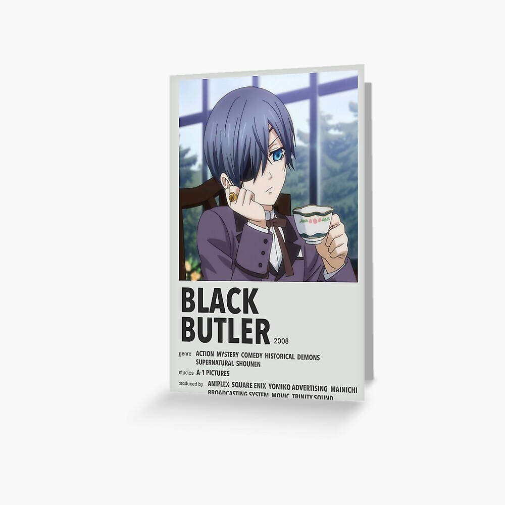 Black Butler Kuroshitsuji Anime Posters Home Bedroom Kids Room