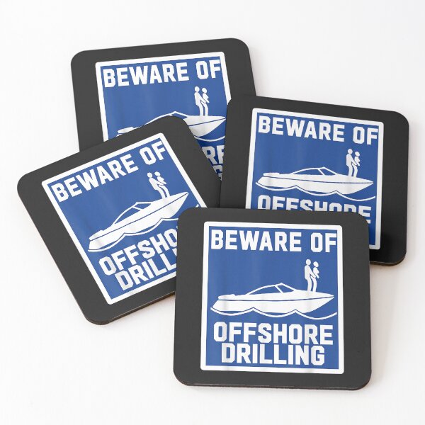 Item preview, Beware Of Offshore Drilling T-Shirt designed and sold by Lukifo-Epic.