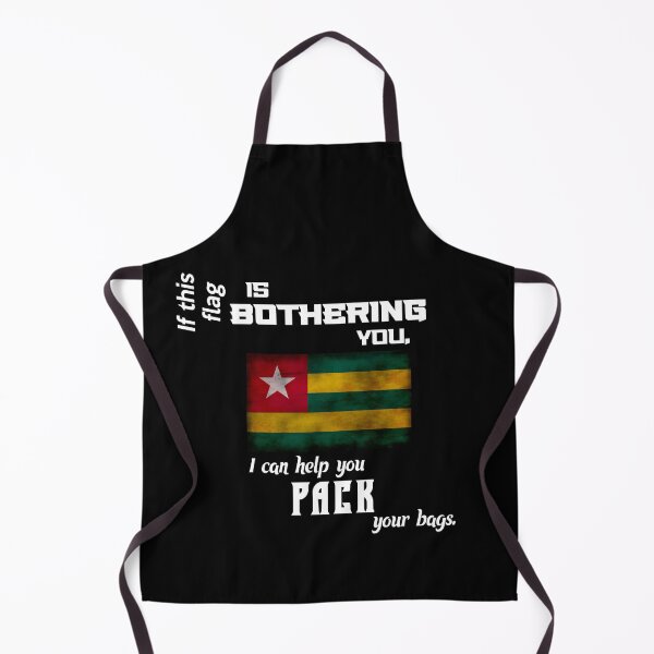 Item preview, Togolese flag - pack your bags designed and sold by 2Girls1Shirt.