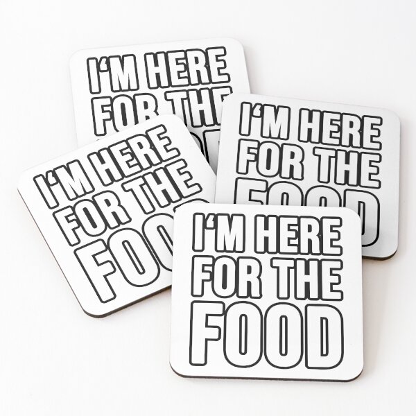 Item preview, I'm here for the food! designed and sold by TopsellerShirts.