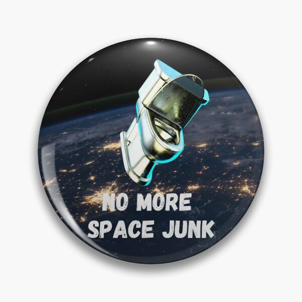 Item preview, No More Space Junk designed and sold by magna-aranea.