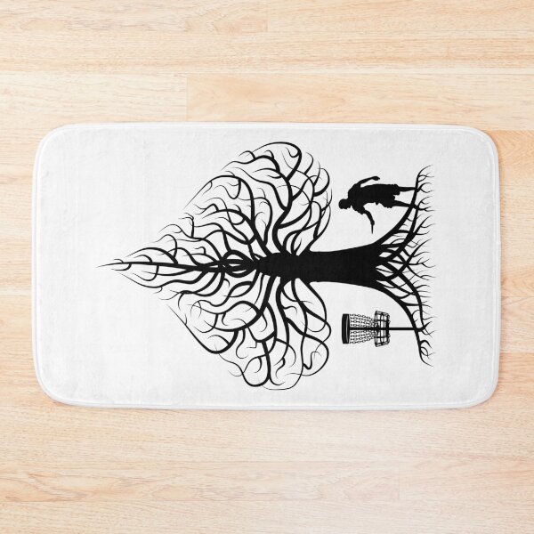 Item preview, Disc Golf Frolf Player Ace Of Spades Tree Putting Golfer designed and sold by GrandeDuc.
