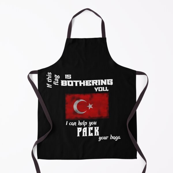 Item preview, Turkish flag - pack your bags designed and sold by 2Girls1Shirt.
