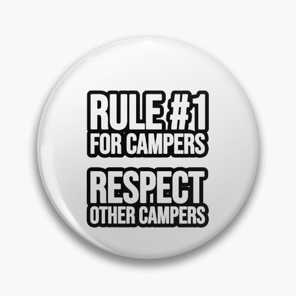 Artikelvorschau, Rule 1 for Campers: Respect other Campers entworfen und verkauft von TopsellerShirts.