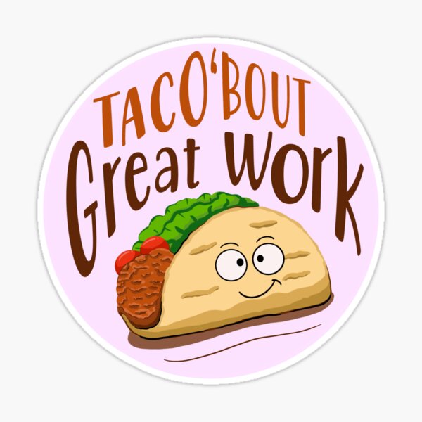  Byzee Taco Supreme Decal, Funny Tacoma Sticker