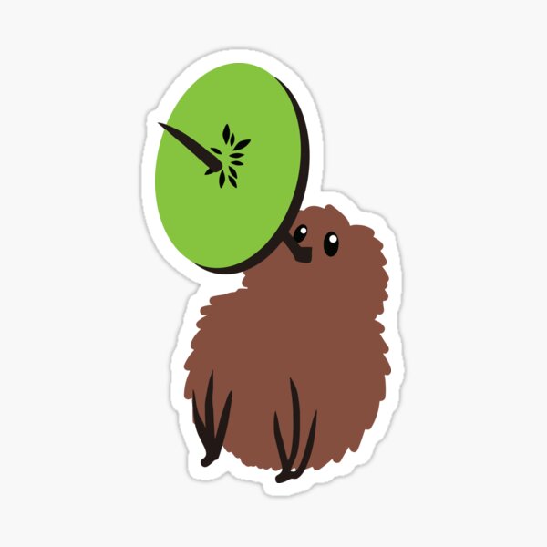 Doppelte Kiwi Sticker