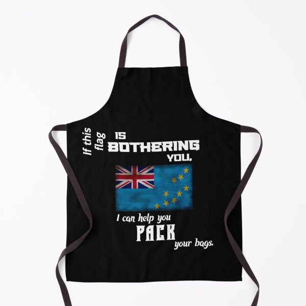 Item preview, Tuvaluan flag - pack your bags designed and sold by 2Girls1Shirt.