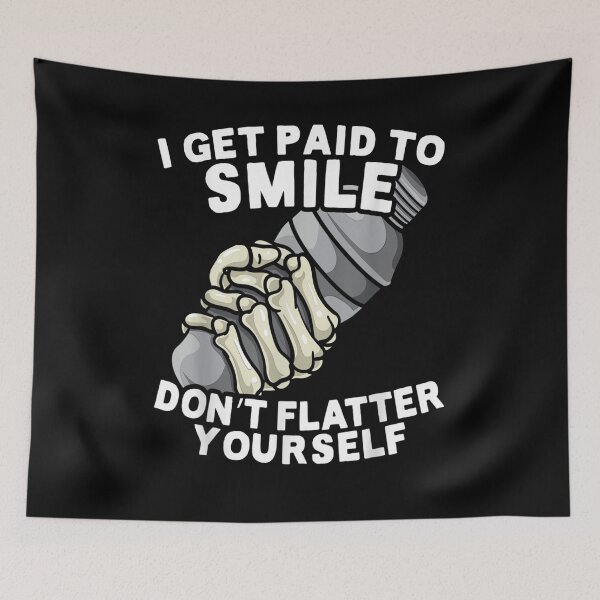 Item preview, Bartender I Get Paid To Smile Mixologist Tip Pub Bartending  designed and sold by mylahKristian.